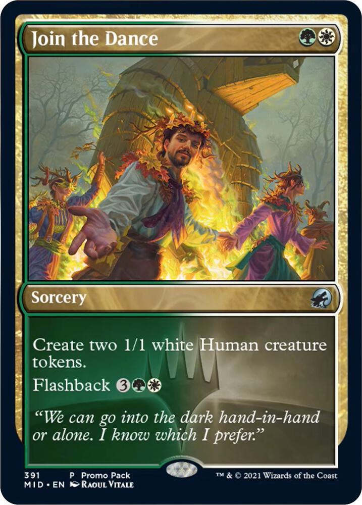 Join the Dance 391 card from Promo Pack: Innistrad: Midnight Hunt