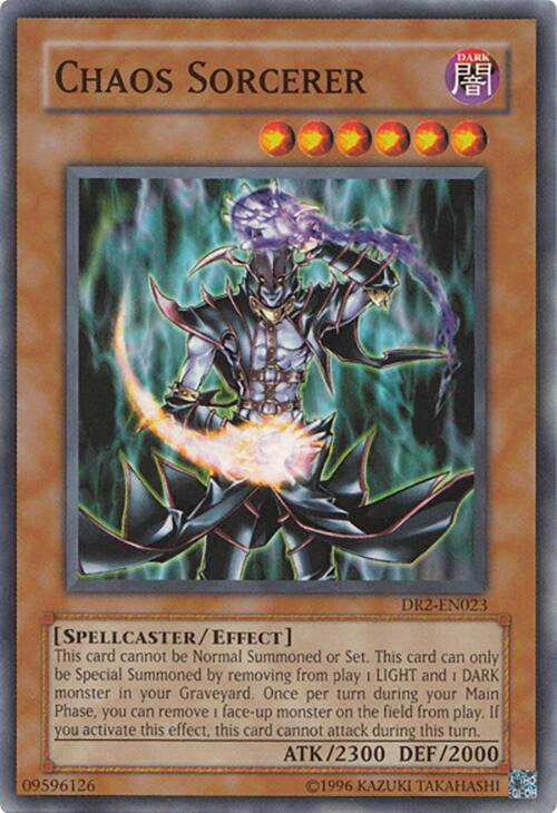 Chaos Sorcerer DR2-EN023 card from Dark Revelation Volume 2