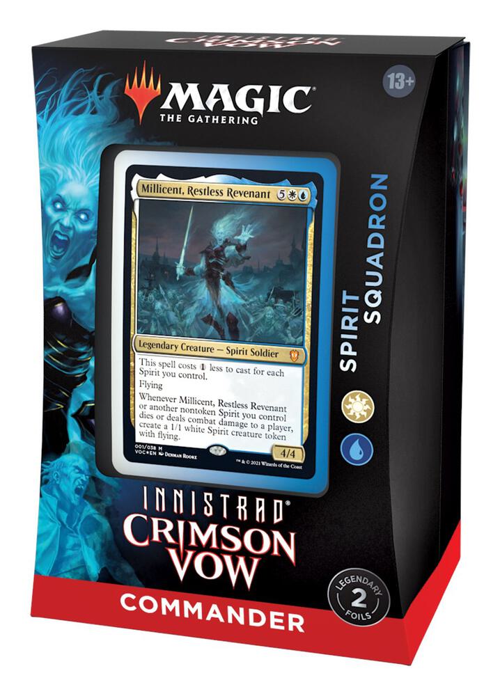 Innistrad: Crimson Vow Commander Deck - Spirit Squadron card from Commander: Innistrad: Crimson Vow