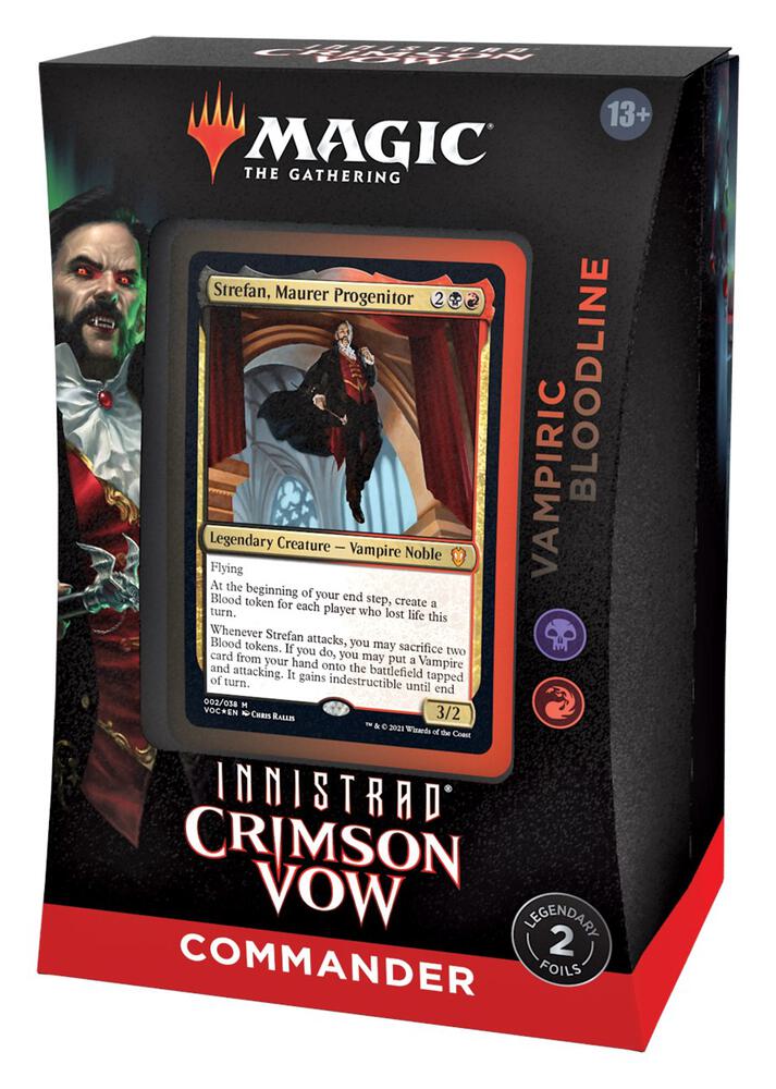 Innistrad: Crimson Vow Commander Deck - Vampiric Bloodline card from Commander: Innistrad: Crimson Vow