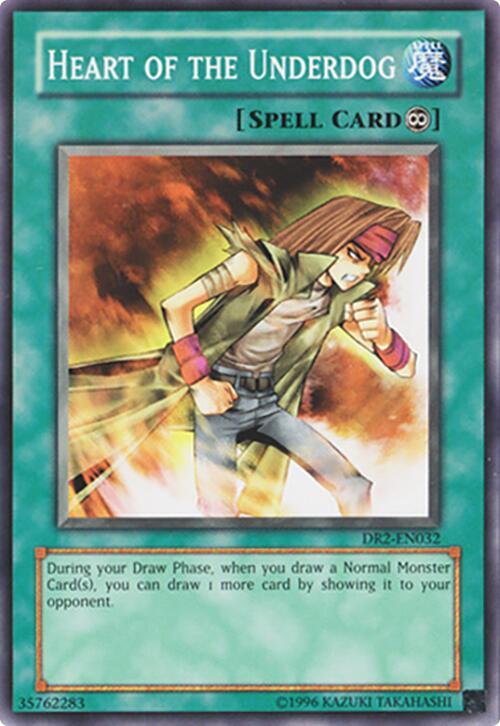 Heart of the Underdog DR2-EN032 card from Dark Revelation Volume 2