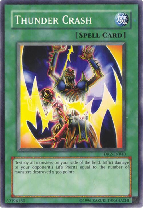 Thunder Crash DR2-EN043 card from Dark Revelation Volume 2