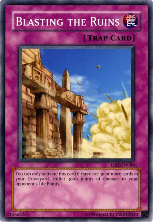 Blasting the Ruins DR2-EN048 card from Dark Revelation Volume 2