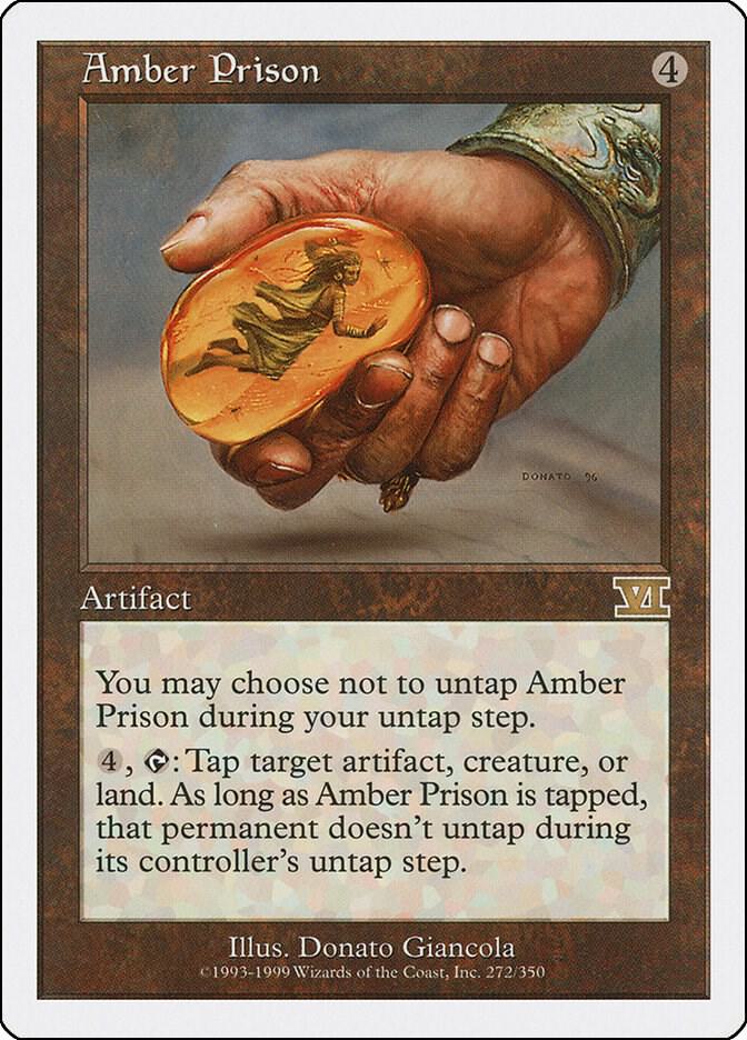 Amber Prison 272 card from Classic Sixth Edition