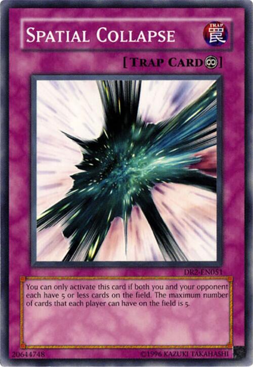 Spatial Collapse DR2-EN051 card from Dark Revelation Volume 2