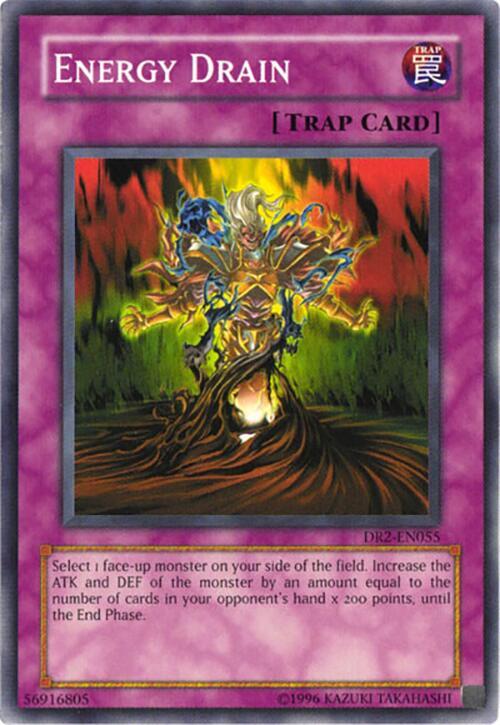 Energy Drain DR2-EN055 card from Dark Revelation Volume 2