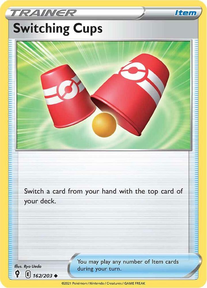 Switching Cups 162/203 card from SWSH07: Evolving Skies