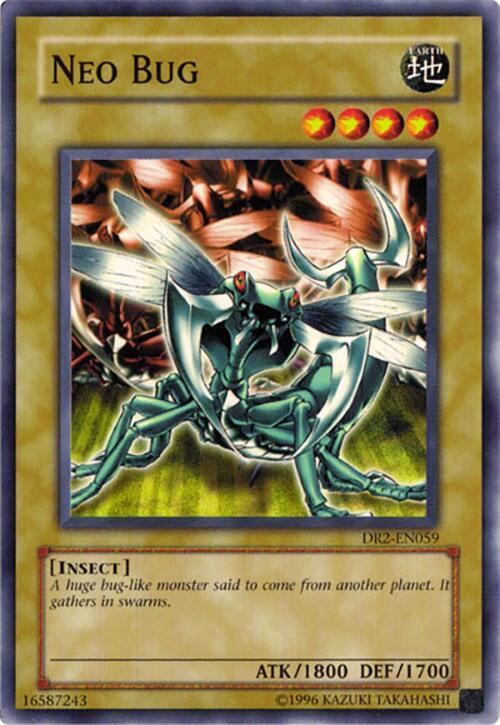 Neo Bug DR2-EN059 card from Dark Revelation Volume 2
