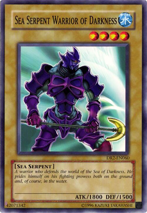 Sea Serpent Warrior of Darkness DR2-EN060 card from Dark Revelation Volume 2