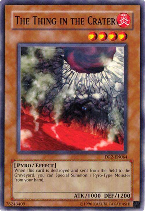 The Thing in the Crater DR2-EN064 card from Dark Revelation Volume 2