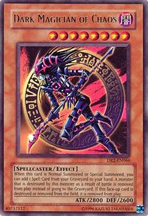 Dark Magician of Chaos DR2-EN066 card from Dark Revelation Volume 2