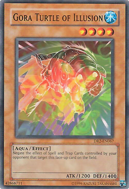 Gora Turtle of Illusion DR2-EN067 card from Dark Revelation Volume 2