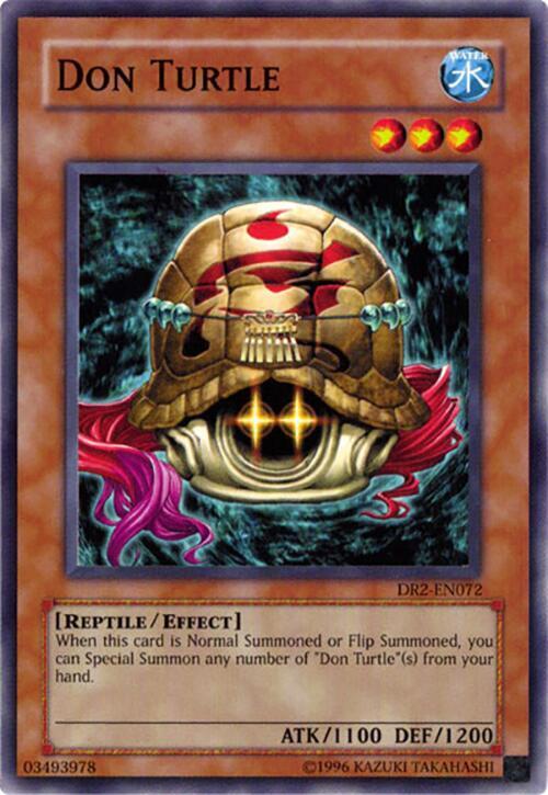Don Turtle DR2-EN072 card from Dark Revelation Volume 2
