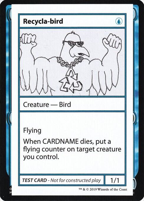 Recycla-bird (No PW Symbol) card from Mystery Booster: Convention Edition Exclusives