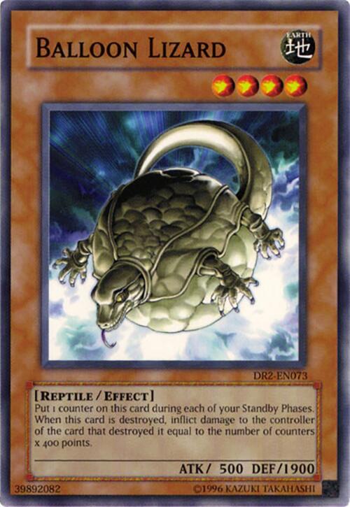 Balloon Lizard DR2-EN073 card from Dark Revelation Volume 2