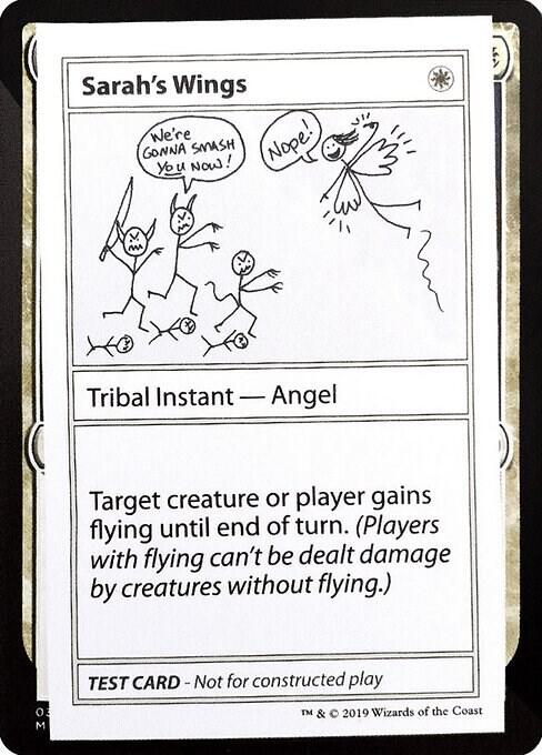 Sarah's Wings (No PW Symbol) card from Mystery Booster: Convention Edition Exclusives