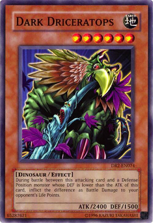Dark Driceratops DR2-EN074 card from Dark Revelation Volume 2