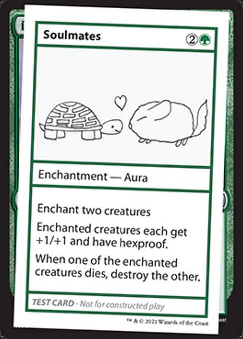 Soulmates (No PW Symbol) card from Mystery Booster: Convention Edition Exclusives