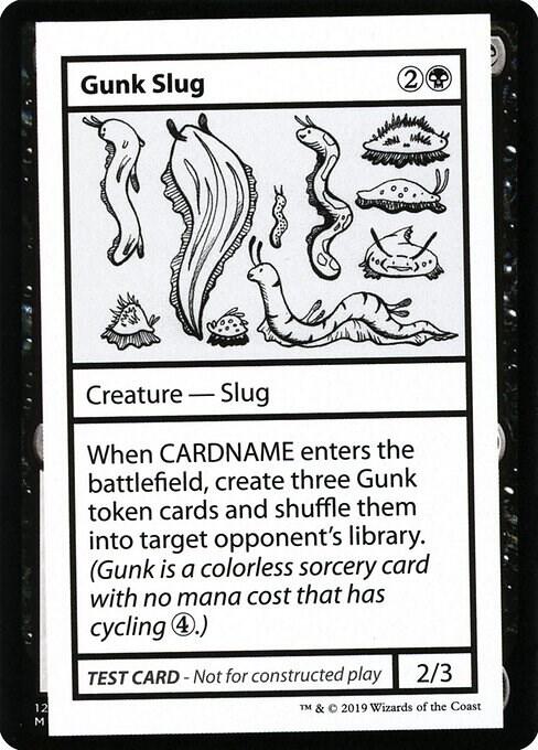 Gunk Slug (No PW Symbol) card from Mystery Booster: Convention Edition Exclusives