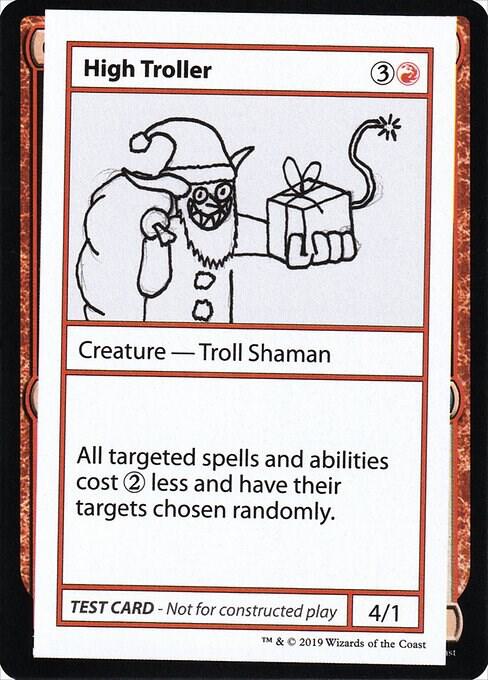 High Troller (No PW Symbol) card from Mystery Booster: Convention Edition Exclusives