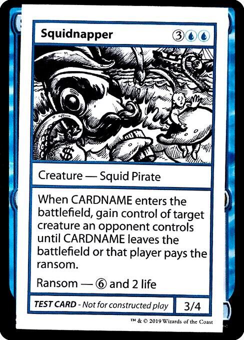 Squidnapper (No PW Symbol) card from Mystery Booster: Convention Edition Exclusives