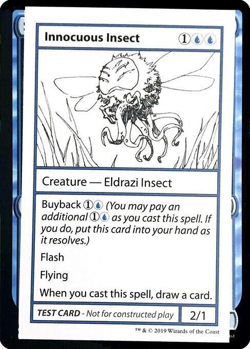 Innocuous Insect (No PW Symbol) card from Mystery Booster: Convention Edition Exclusives