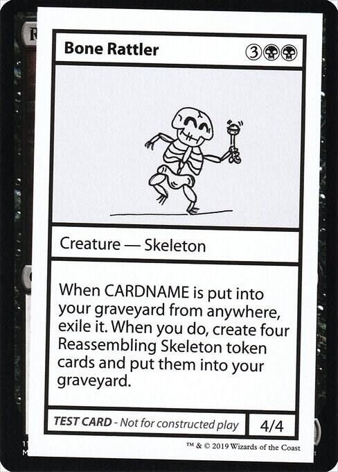 Bone Rattler (No PW Symbol) card from Mystery Booster: Convention Edition Exclusives