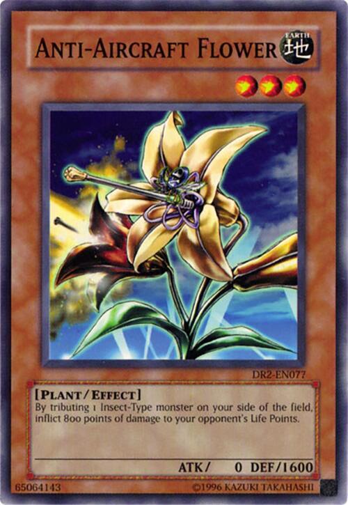 Anti-Aircraft Flower DR2-EN077 card from Dark Revelation Volume 2