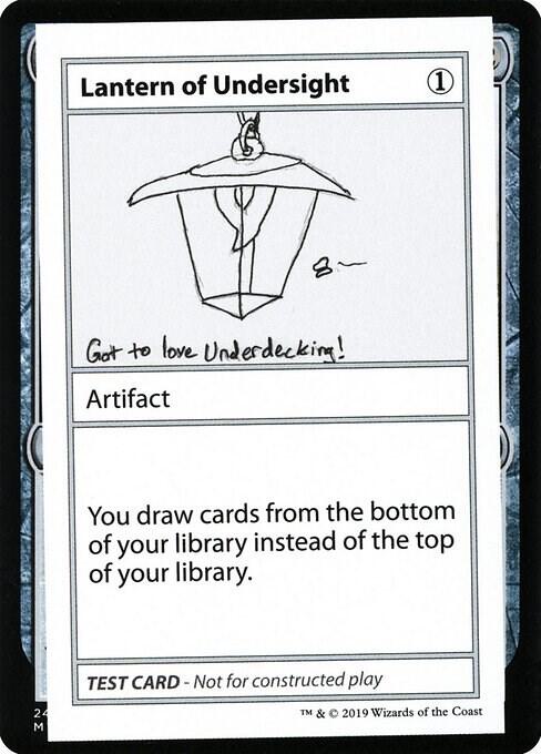 Lantern of Undersight (No PW Symbol) card from Mystery Booster: Convention Edition Exclusives