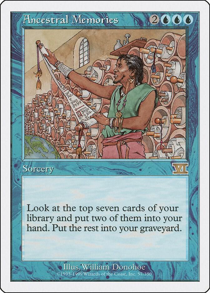 Ancestral Memories 57 card from Classic Sixth Edition