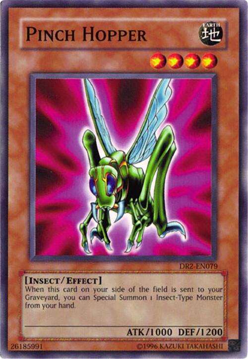 Pinch Hopper DR2-EN079 card from Dark Revelation Volume 2