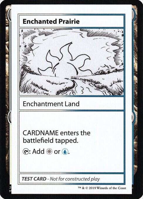 Enchanted Prairie (No PW Symbol) card from Mystery Booster: Convention Edition Exclusives