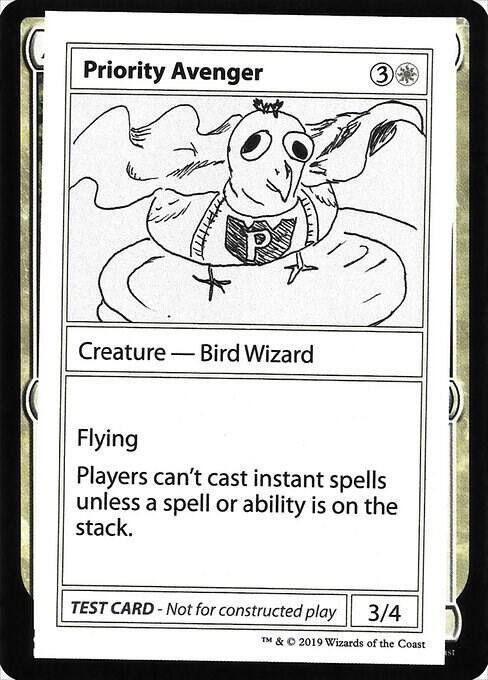 Priority Avenger (No PW Symbol) card from Mystery Booster: Convention Edition Exclusives