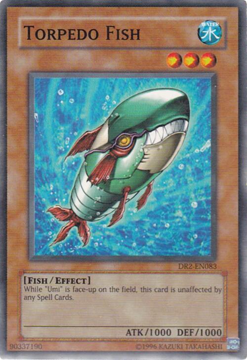 Torpedo Fish DR2-EN083 card from Dark Revelation Volume 2