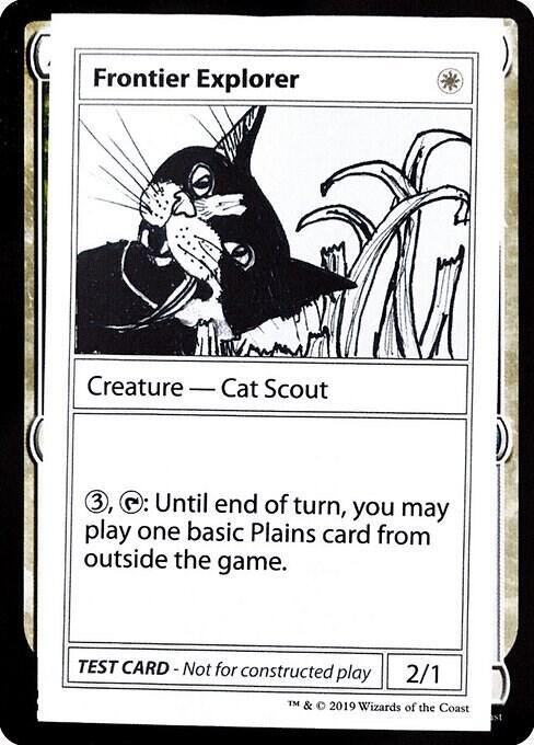 Frontier Explorer (No PW Symbol) card from Mystery Booster: Convention Edition Exclusives