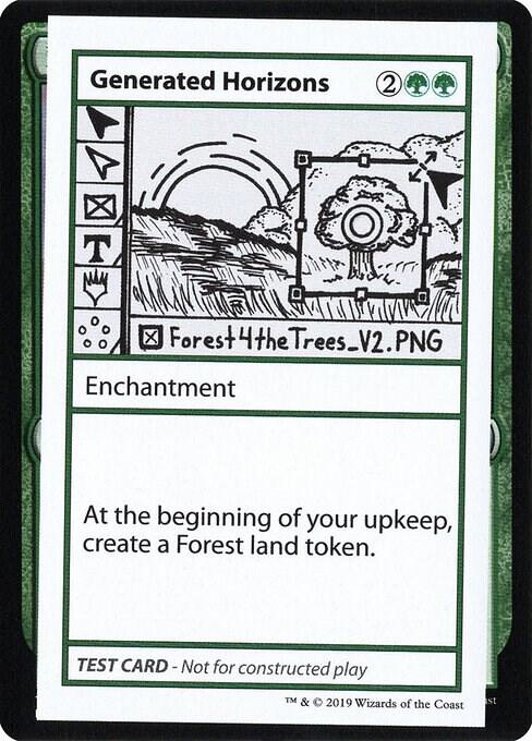 Generated Horizons (No PW Symbol) card from Mystery Booster: Convention Edition Exclusives