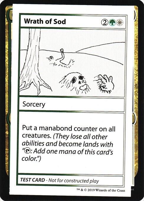 Wrath of Sod (No PW Symbol) card from Mystery Booster: Convention Edition Exclusives
