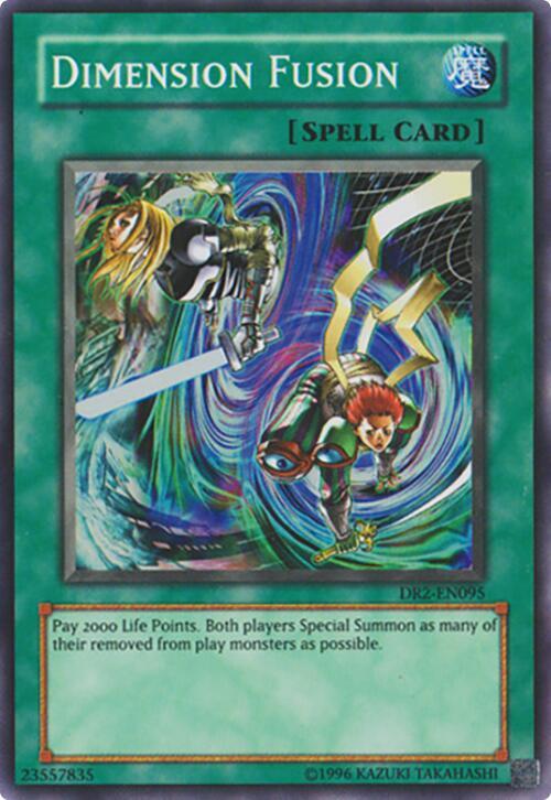 Dimension Fusion DR2-EN095 card from Dark Revelation Volume 2
