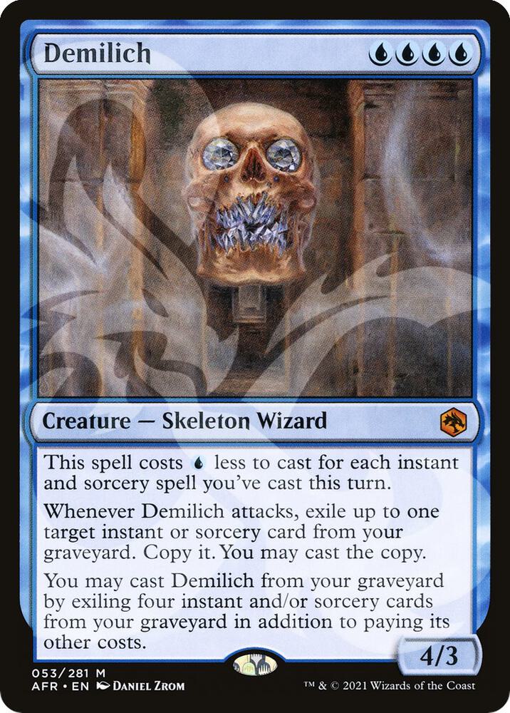 Demilich 53 card from AFR Ampersand Promos