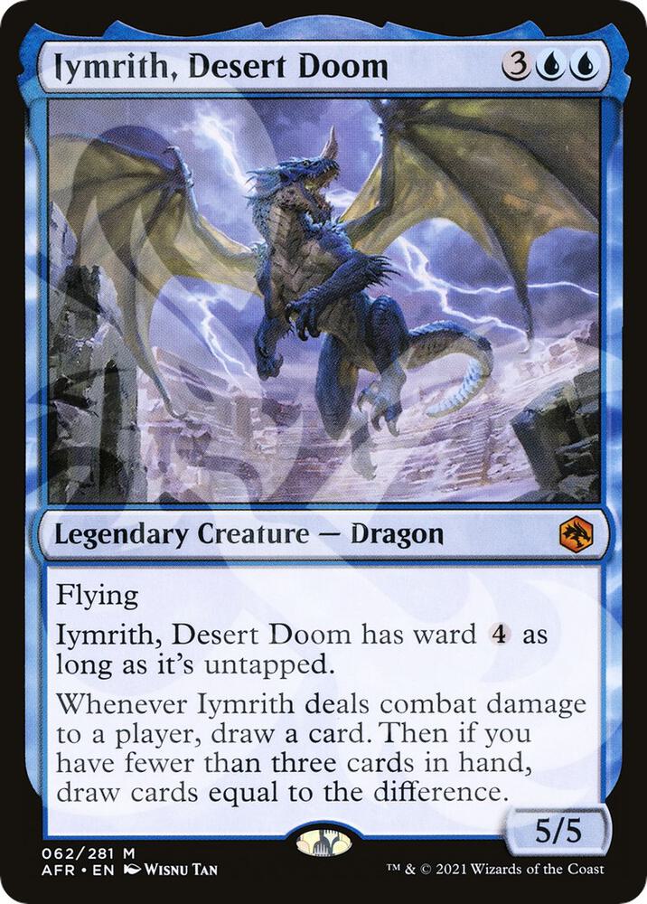 Iymrith, Desert Doom 62 card from AFR Ampersand Promos