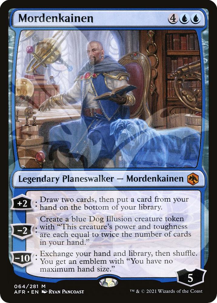 Mordenkainen 64 card from AFR Ampersand Promos