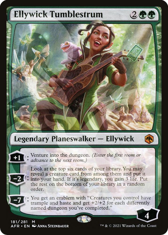 Ellywick Tumblestrum 181 card from AFR Ampersand Promos
