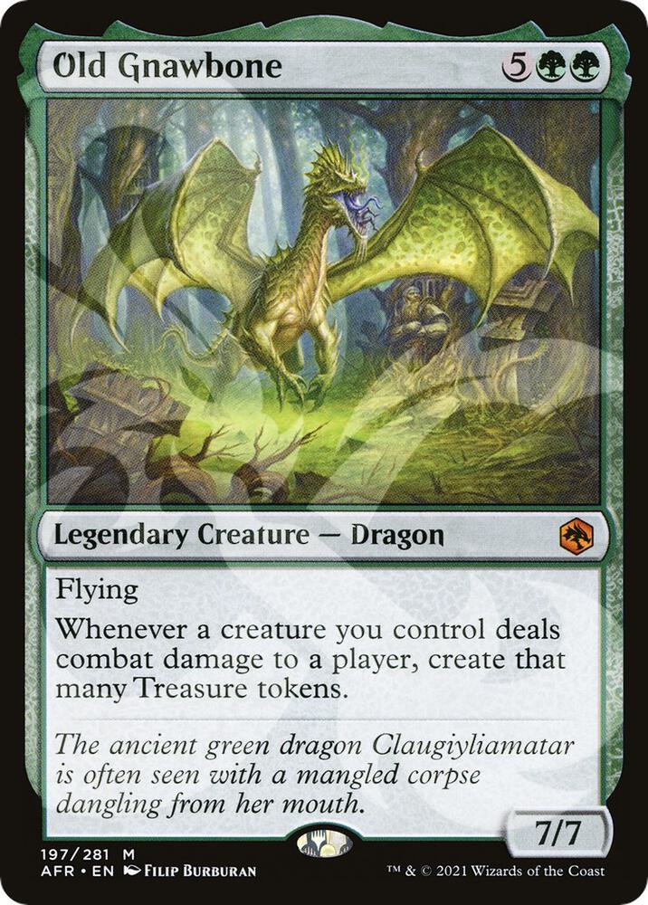 Old Gnawbone 197 card from AFR Ampersand Promos