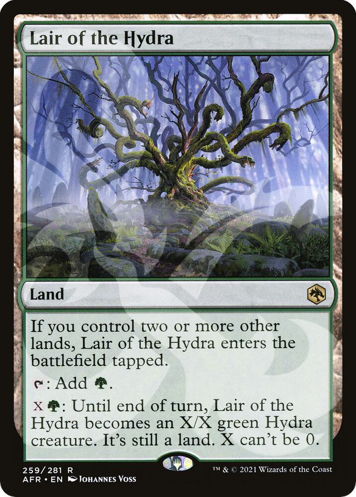 Lair of the Hydra 259 card from AFR Ampersand Promos