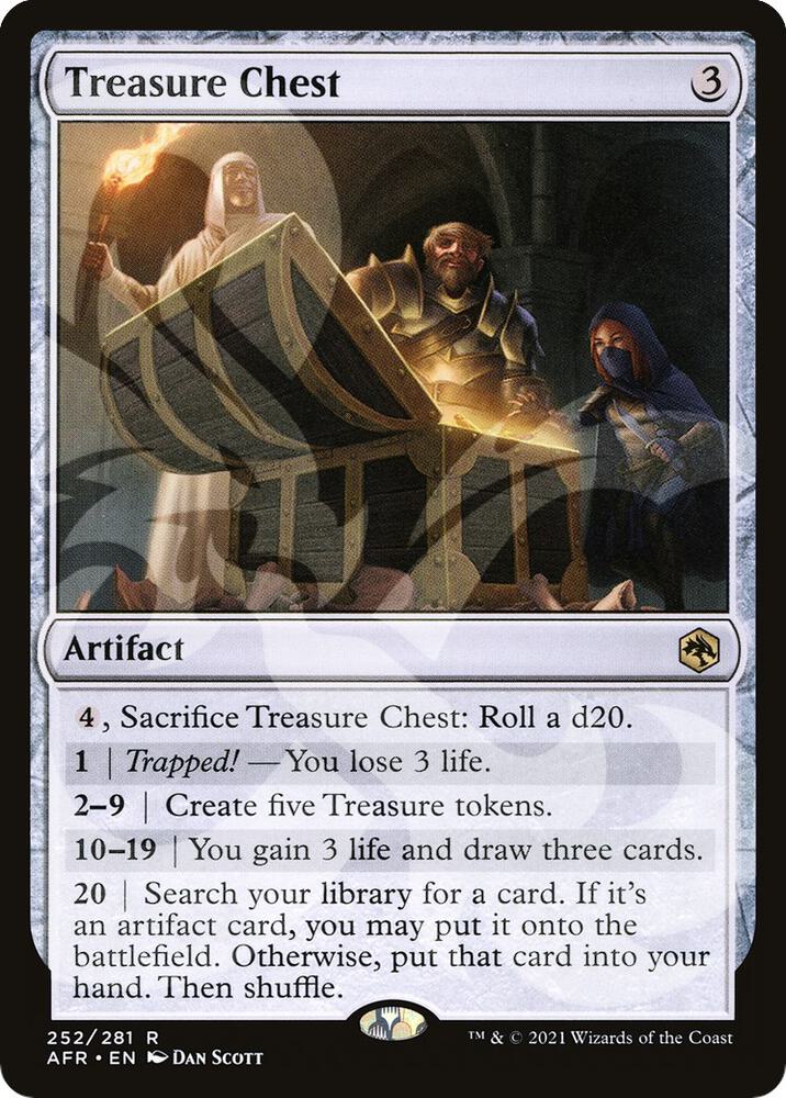 Treasure Chest 252 card from AFR Ampersand Promos