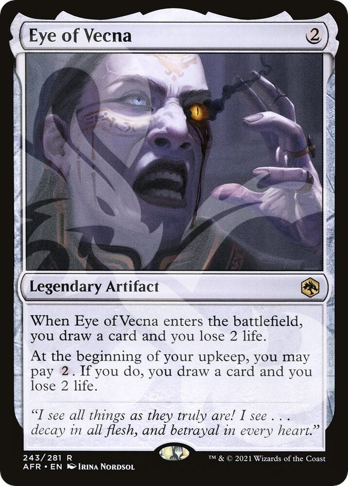 Eye of Vecna 243 card from AFR Ampersand Promos
