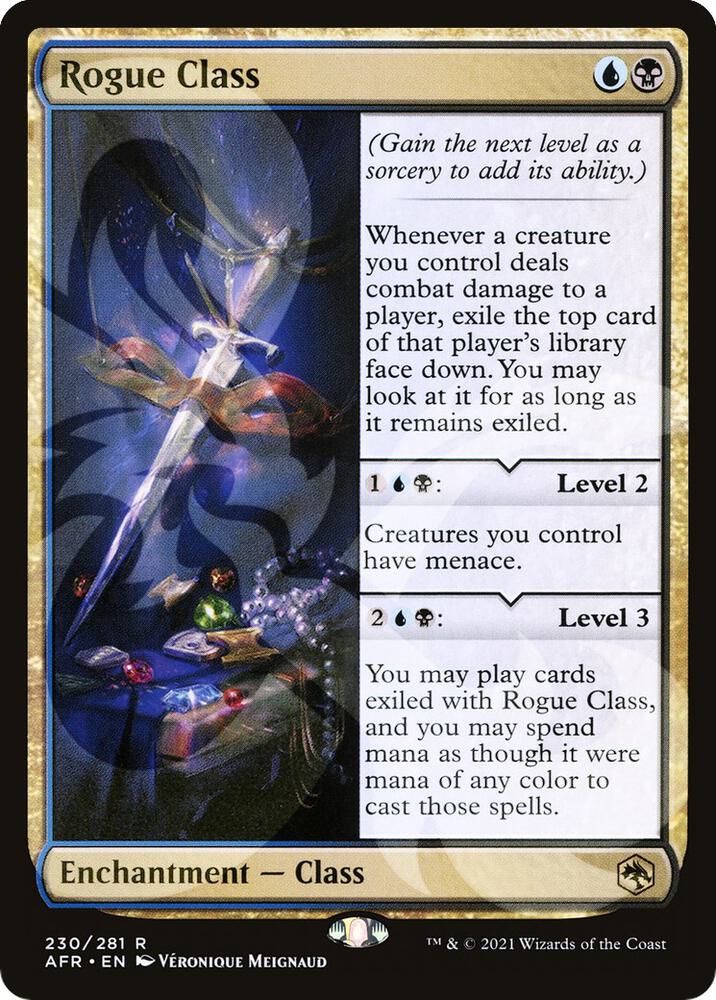 Rogue Class 230 card from AFR Ampersand Promos