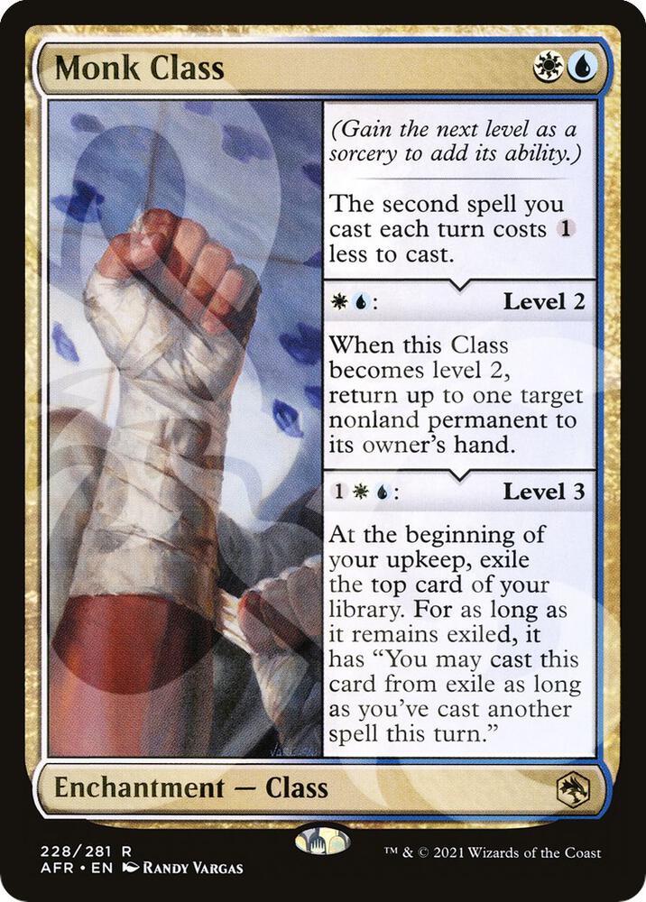 Monk Class 228 card from AFR Ampersand Promos