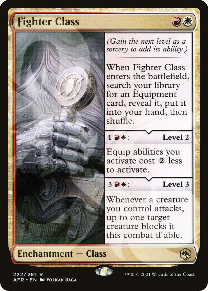 Fighter Class 222 card from AFR Ampersand Promos