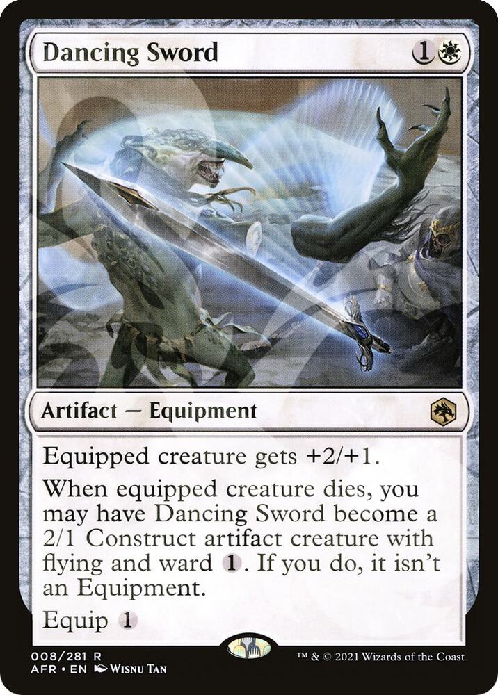 Dancing Sword 8 card from AFR Ampersand Promos